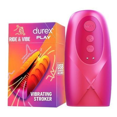 Durex Play Ride & Vibe Stimulierender Maennlicher Masturbator