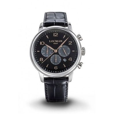 LOCMAN – 0254A01R-00BKGY2PK – Uhr Locman Mann 1960