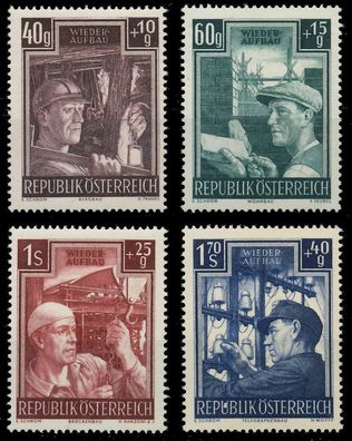 Österreich 1951 Nr 960-963 postfrisch X999C9E