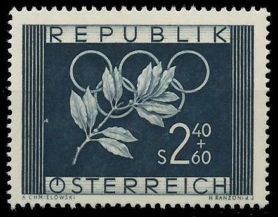 Österreich 1952 Nr 969 postfrisch X999CC6