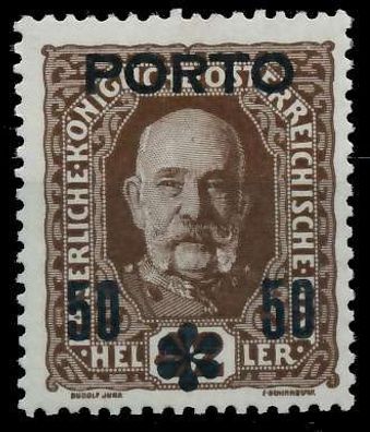 Österreich Portomarken 1916 17 Nr 63 postfrisch X999CCA