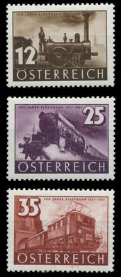 Österreich 1937 Nr 646-648 ungebraucht X999D5E