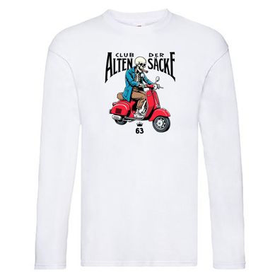 63. Geburtstag | 63 Jahre | Club der alten Säcke v2 Long Sleeve Weiß