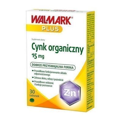 Zink für Schönheit und Immunsystem, 30 Tabletten