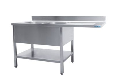 Saro SARO Spülcenter 2 Becken, links - B 2000 x T 700 mm