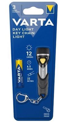 Varta Schlüsselanhänger mit LED-Taschenlampe - Deutsche Qualität, sofort einsatz