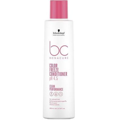 Schwarzkopf BC Bonacure Color Freeze Haarspülung für gefärbtes Haar, 200 ml
