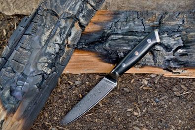 Allzweckmesser aus Damaststahl | Küchenmesser | Damastmesser | G10-Messergriff
