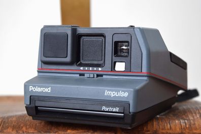 Polaroid Impulse Portrait Sofortbildkamera Vintage Kamera funktionsfähig