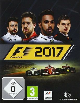 F1 2017 (PC-MAC-Linux, Nur der Steam Key Download Code) Keine DVD, Keine CD