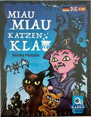 Miau Miau Katzenklau Qango Spiele Kartenspiel Familienspiel Kinderspiel Party