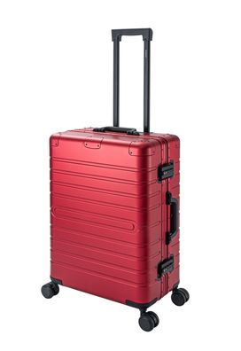 Koffer 100% Aluminium Hartschale Trolley Rollkoffer M TSA-Schloss Travelhouse Oslo