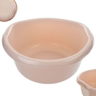 KADAX Runde Kunststoffschüssel. Becken tief und robust. Schüssel 15L