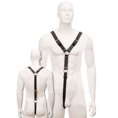 Leather BODY – Gurt für Männer, schwarz