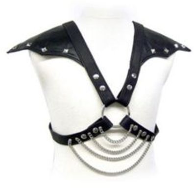 Leather BODY – Gurt mit Schulterflügeln
