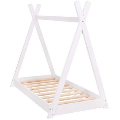 Kinderbett Hausbett Tipi Jugendbett Etagenbett Lattenrost 70x140 | 80x160 | 90x200 cm