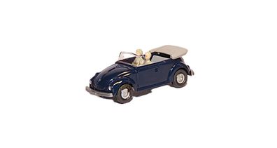 Wiking 33 - VW Käfer 1303 Cabrio mit 2 Fahrer - Cellonscheibe - HO - 1:87 - Nr. 2