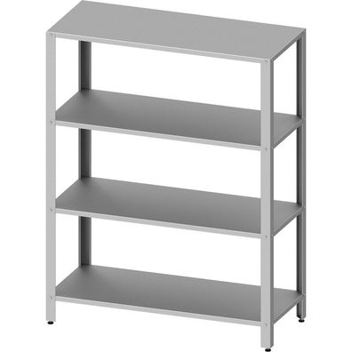 Stalgast Regal ECO mit glatten Böden 800x500x1800 mm, Selbstmontage