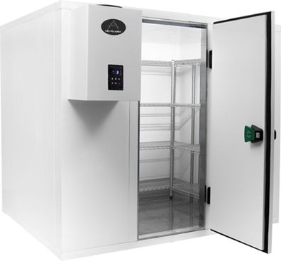 Gastronomie Hotel Küche Tiefkühlzelle Wandstärke 120mm, 2700 x 2100 x 2200 mm,