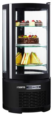Saro SARO Kuchenvitrine schwarz Modell Matilde