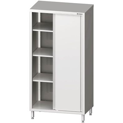 Stalgast Hochschrank mit Schiebetüren, 900x600x2000 mm, verschweißt