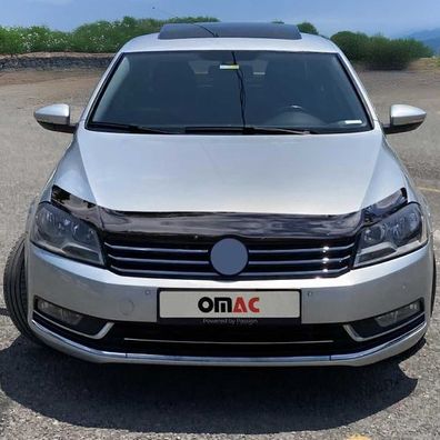 Motorhaube Deflektor Insekten Steinschlagschutz für VW Passat 2011-2015 Dunkel