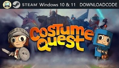 NEU PC Computer Spiel Costume Quest für Windows 10 11 STEAM Download Code Game