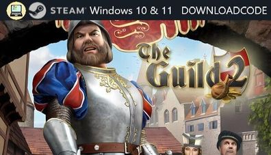 NEU PC Computer Spiel Die Gilde 2 für Windows 10 11 STEAM Download Code Game Key