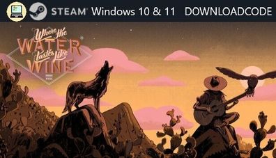 NEU PC Computer Spiel Where the Water Taste Like Wine für Windows 10 11 STEAM