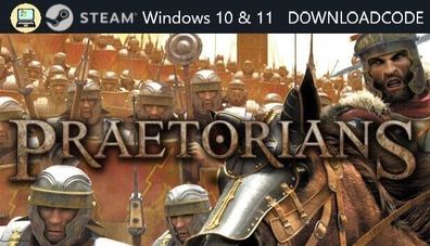NEU PC Computer Spiel Praetorians für Windows 10 11 STEAM Download Code Game Key