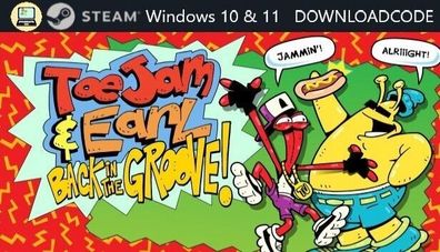 NEU PC Computer Spiel ToeJam & Earl Back in the Groove für Windows 10 11 STEAM