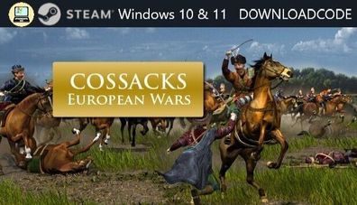 NEU PC Computer Spiel Cossacks European Wars für Windows 10 11 STEAM Game Code