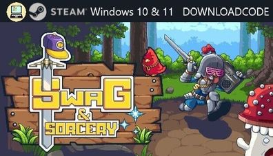 NEU PC Computer Spiel Swag and Sorcery für Windows 10 11 STEAM Download Code Key