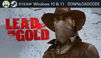 NEU Computer Spiel Lead and Gold Gang of The Wild West für Windows 10 11 STEAM