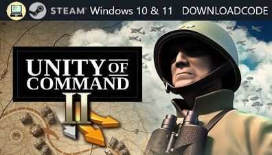 NEU PC Computer Spiel Unity of Command II für Windows 10 11 STEAM Download Code