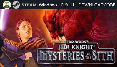 Computer Spiel Star Wars Jedi Knight Mysteries of the Sith für Windows STEAM Key