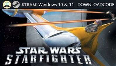 NEU PC Computer Spiel Star Wars Starfighter für Windows 10 11 STEAM Download Key