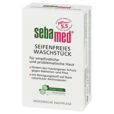Sebamed seifenfreies Waschstück besonders hautschonend 150 g