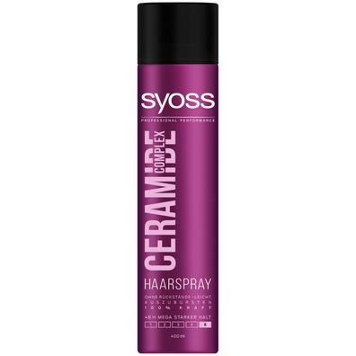 Syoss Haarspray Ceramide Complex Mega Starker Halt Inhalt 300ml