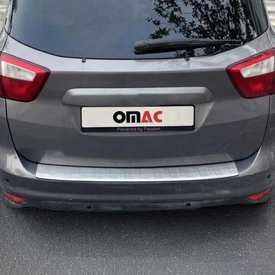 Ladekantenschutz für Ford C-MAX II 2010-2019 Heckschutz Gebürstet Edelstahl
