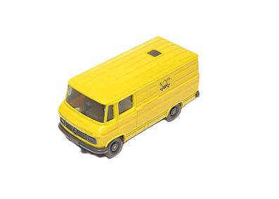 Wiking 12 277 - Mercedes L 406 - Postwagen 1975 - 1989 - gelb - LKW - HO - 1:87