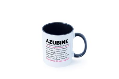 Azubine | Beruf Ausbildung | Lehre | Lehrling Tasse - Geschenk