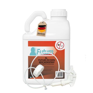 FUTUM 5L+Trigger Zeckenspray / Mückenspray zecken Abweh Mücken bekämpfen