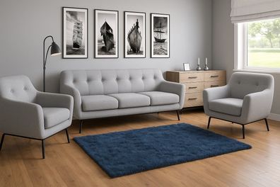 Wohnzimmer-Set BENITO: 3-Sitzer Sofa + 2 Sessel