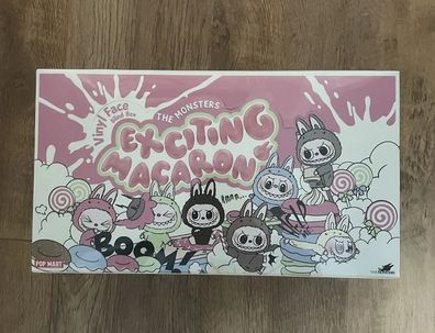 Popmart Labubu the monsters exciting macaron plush box full set