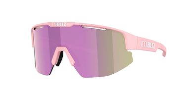 BLIZ Sonnenbrille Matrix small matt powderrose brown w rose multi