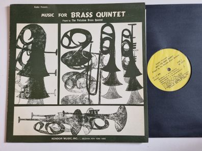 The Potsdam Brass Quintet - Music for Brass Quintet Vinyl LP US