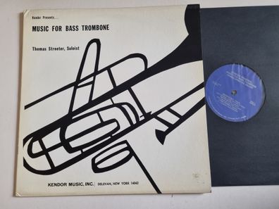 Thomas Streeter - Music For Bass Trombone Vinyl LP US