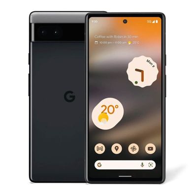Google Pixel 6A 5G 6 + 128 GB Single SIM Es ist schwarz