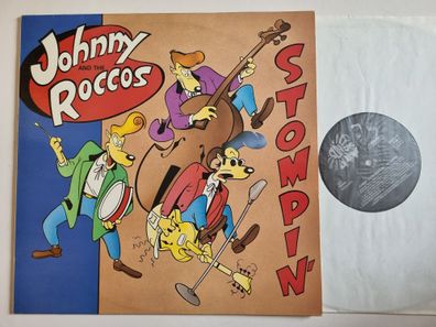 Johnny & The Roccos - Stompin' Vinyl LP Sweden